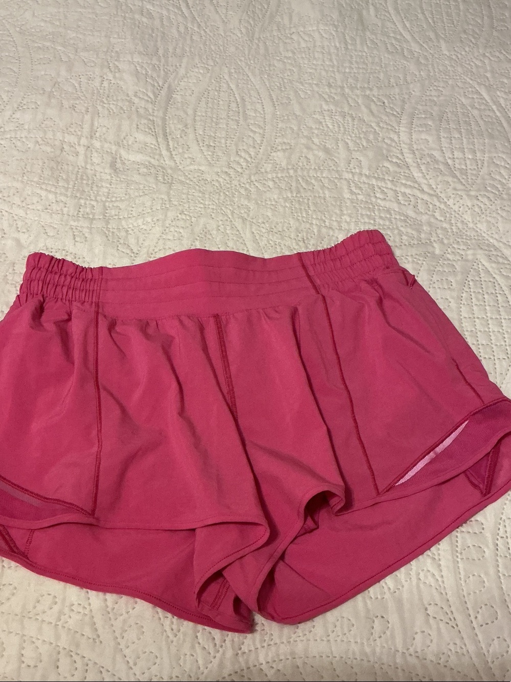 lululemon athletica pink athletic shorts